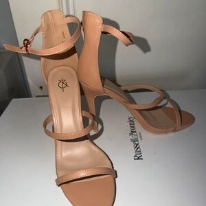 Nude Strappy Heels